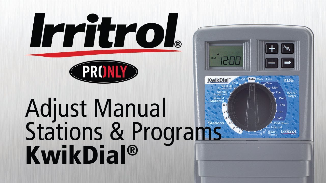 Irritrol Controller Manuals - distributiontree